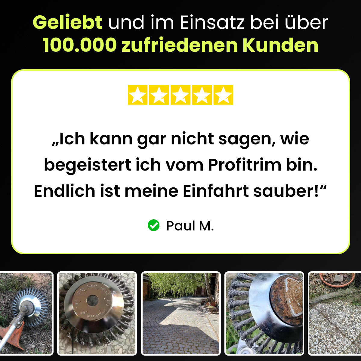 ProfiTrim™ - Unzerstörbarer Fadentrimmer Kopf
