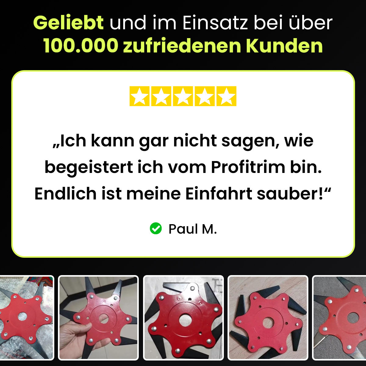 ProfiTrim™ - Unzerstörbarer Fadentrimmer Kopf